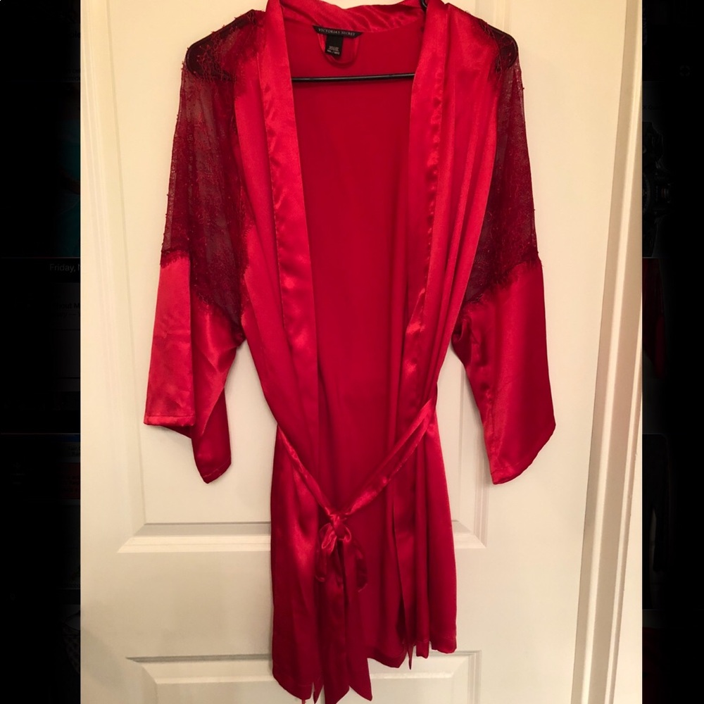 Victoria’s Secret silk robe